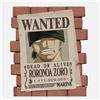 Plastoy Gadget - One Piece: Plastoy - Affiche Wanted Zoro (Salvadanaio) - Plastoy