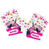 Tataway Guanti Disney Minnie Mouse da bicicletta per bambina con palmo rinforzato e regolazione a velcro. Taglia XS (4-8 anni)