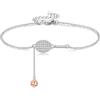 URONE Braccialetto con racchetta da tennis, in argento Sterling, con ciondolo a forma di racchetta da tennis, per donne e amanti