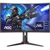 Aoc Monitor 31,5" ( LED 1920x1080 FULL HD 240Hz ) G2 SERIES Curved Black e Red