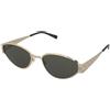 Gucci GG1853S 001 | Occhiali da Sole Graduati o Non Graduati | Prova Online | Metallo | Ovali / Ellittici | Oro | Adrialenti