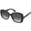 Gucci GG0762S 001 | Occhiali da Sole Graduati o Non Graduati | Prova Online | Plastica | Ovali / Ellittici, Farfalla | Nero | Adrialenti