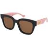 Gucci GG0998S 005 | Occhiali da Sole Graduati o Non Graduati | Prova Online | Plastica | Quadrati | Nero | Adrialenti