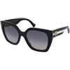 Gucci GG1300S 004 | Occhiali da Sole Graduati o Non Graduati | Prova Online | Plastica | Farfalla | Nero | Adrialenti