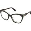 Marc Jacobs Marc 857 XL7 | Occhiali da Vista Graduati | Prova Online | Plastica | Cat Eye | Nero, Verde | Adrialenti