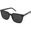 Saint Laurent SL M146 001 | Occhiali da Sole Graduati o Non Graduati | Prova Online | Plastica | Quadrati | Nero | Adrialenti
