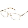 Gucci GG1678O 005 | Occhiali da Vista Graduati | Prova Online | Unisex | Metallo | Rettangolari | Oro | Adrialenti