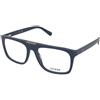 Guess GU50328 090 | Occhiali da Vista Graduati | Prova Online | Metallo | Quadrati | Blu, Rutenio | Adrialenti