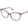 Polaroid PLD D579 35J | Occhiali da Vista Graduati | Prova Online | Plastica | Cat Eye | Viola, Trasparente | Adrialenti