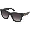 Gucci GG1714S 001 | Occhiali da Sole Graduati o Non Graduati | Prova Online | Plastica | Cat Eye | Nero | Adrialenti