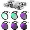 K&F CONCEPT 6 Pezzi Kit di Filtri per DJI Neo, Protezione Ultravioletti+Polarizzatore Circolare+Densità Neutra, Filtro UV CPL ND8 ND16 ND32 ND64, Vetro Ottico HD Multistrato, Drone Lens Accessori