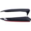 SALUTUY Diffusore paraurti, Materiale ABS Resistente all'Usura Spoiler paraurti Posteriore Alta durezza Installazione Rapida per Mercedes‑Benz Classe C Station Wagon S205 C180 C200 Amg(Bright Black)