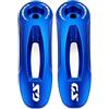 CCYYMOWOK Per R1300GS R 1300 GSA R1300 GS ADV GS1300 Adventure 2023 2024 2025 accessori per moto Paramani Protezioni per manubrio, protezione per le mani in alluminio CNC (blu)