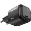 Greenworks Caricatore USB C 30W,ricarica rapida, compatto e pieghevole per Samsung Galaxy S25 Ultra/S24, iPhone 17/16, MacBook, Pixel 9, iPad, Garanzia 3 Anni -AP030EA