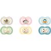 BAMED BABY ITALIA Srl Mam succhietto original night 6+ mesi silicone 2 pezzi - MAM - 952096853
