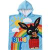Bing - Poncho Mare bambini, Asciugamano, Asciugatura Rapida, Ultra Morbido, 50x100cm