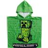 Minecraft - Poncho Mare bambini, Asciugamano, Asciugatura Rapida, Ultra Morbido, 50x100cm