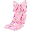 Jiahuade Cuscino Passeggino Universale,Cuscino Riduttore Passeggino,Cuscino Riduttore per Ovetto,Copriseduta per Passeggino Cotone,Materassino Passeggino,Traspirante per Passeggino Universale