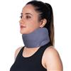 Wonder Care Collare cervicale per dolore al collo, supporto morbido per il collo, per spondilite, sollievo dal dolore al collo, per uomini e donne, grigio (M: 8,9 - 10,2 cm)