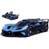 BBURAGO BU11047B BUGATTI BOLIDE BLUE 1:18 Modellino