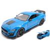 MAISTO MI31452B FORD MUSTANG SHELBY GT500 2020 BLUE 1:18 Modellino