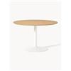 Westwing Collection Tavolo rotondo Menorca, varie misure - Beige, Bianco