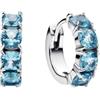 Pandora Orecchini a cerchio Timeless 293851C01 blu