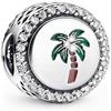 PANDORA Moments 792016CZ_E045 Charm con albero di palme