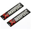 Paxten (TM)2 adesivi universali 60 x 14 mm per logo Akrapovic Scarico,