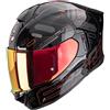 Scorpion casco integrale Exo-530 Air Fond - Nero rosso metal