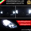 ELM CONVERSIONE FARI FULL LED ALFA ROMEO GIULIETTA 6000K LED CANBUS NO AVARIA LUCI