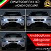 ELM CONVERSIONE FARI FULL LED HONDA CIVIC 8 6000K LED CANBUS ALTA LUMINOSITA' XENON