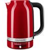 KitchenAid 5KEK1701EER bollitore elettrico 1,7 L 2400 W Nero, Rosso, Acciaio inox"