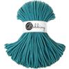 Bobbiny - Corda di macramè, 5 mm di spessore, colore Teal (foglia di tè), in 100% cotone, 100 m