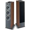 FOCAL THEVA N. 3-D DARK WOOD COPPIA DIFFUSORI PAVIMENTO NUOVI