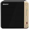 QNAP NAS Tower TS-464 Collegamento Ethernet LAN Nero 4 Core 8GB