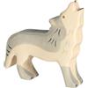 Goki Holztiger 80109 - Figura Giocattolo in Legno, Soggetto: Lupo Che Ulula