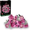 LEGO Botanicals Bouquet di Rose Rosa - Costruzioni per Adulti di Fiori Finti - Include 12 Rose Artificiali e 4 Rametti di Gipsofila per la Decorazione di Casa e Ufficio - Idea Regalo Fai da Te - 10374