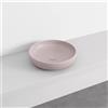 Cielo Lavabo da appoggio Tondo Shui Bacinella - Cipria Matt Ø 45 H 12,50 cm