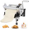 VEVOR Stendipasta Manuale Rullo per Pasta in Acciaio Inossidabile, Maniglia Rimovibile, Piastra, Spessore Massimo Regolabile 12 mm, Stendipasta per Uso Domestico Panificio Cucina Piccola Commerciale