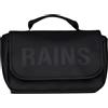 RAINS Texel Wash Bag Black