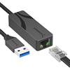 Hama Adattatore USB 3.0 A RJ45 Gigabit Ethernet: Cavo Di Rete Per PC, MacBook E Tablet Con 10 Anni Di Garanzia