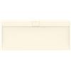 Ideal Standard - Ultra Flat S i.life, Piatto doccia rettangolare 180x80 in resina, Piletta di scarico lato lungo, Finitura opaca effetto pietra, Sabbia