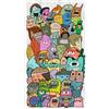 Livingwalls WTD 398271 - Carta da parati fotografica per cameretta dei bambini, in tessuto non tessuto, 3,71 m x 2,80 m, colore: Verde