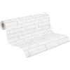 A.S. Création, verniciabile carta da parati non tessuto carta da parati in tessuto non tessuto 25,00 m x 1,06 m Bianco Made in Germany 245410 2454 - 10