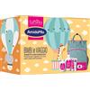 Euphidra Amidomio Cofanetto Bimbi In Viaggio 2025 Dermo Detergente 0,5 400 Ml + Baby Shampoo 200 Ml + Salviette 72 Pezzi + Crema Idratante 50 Ml + Lenitop 50 Ml + Borsa