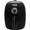 PYRAMIDEA Friggitrice ad Aria Capacità 4L Potenza 1400 W Colore Nero