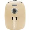 PYRAMIDEA Friggitrice ad Aria Capacità 4L Potenza 1400 W Crema