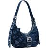 Desigual borsa a tracolla Curio Denim Margot Bag Denim Dark Blue