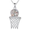 YAFEINI Collana in argento Sterling con ciondolo a forma di serpente, libellula, cane, gatto, ragno, fenice, sirena, stella marina, fenicottero, regalo di compleanno per donne, Misura unica, Argento